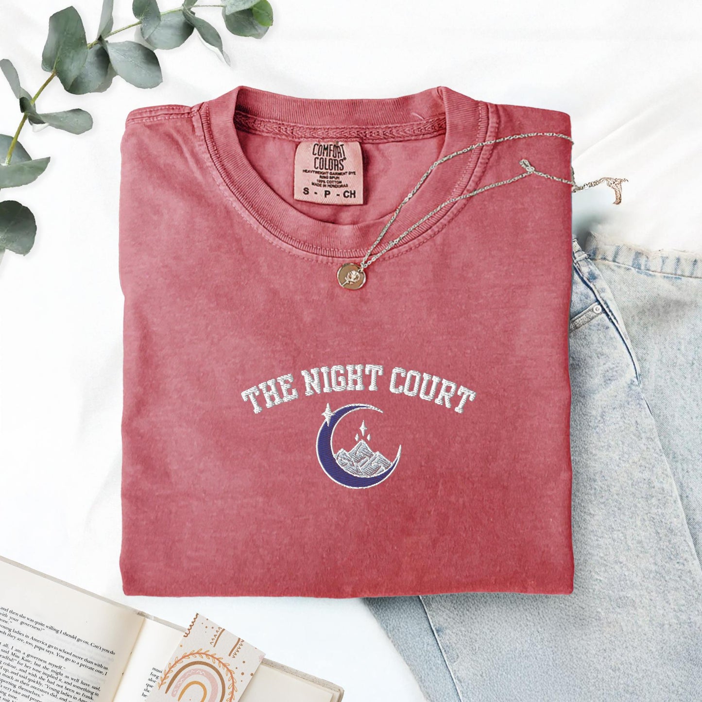 The Night Court Embroidered TShirt