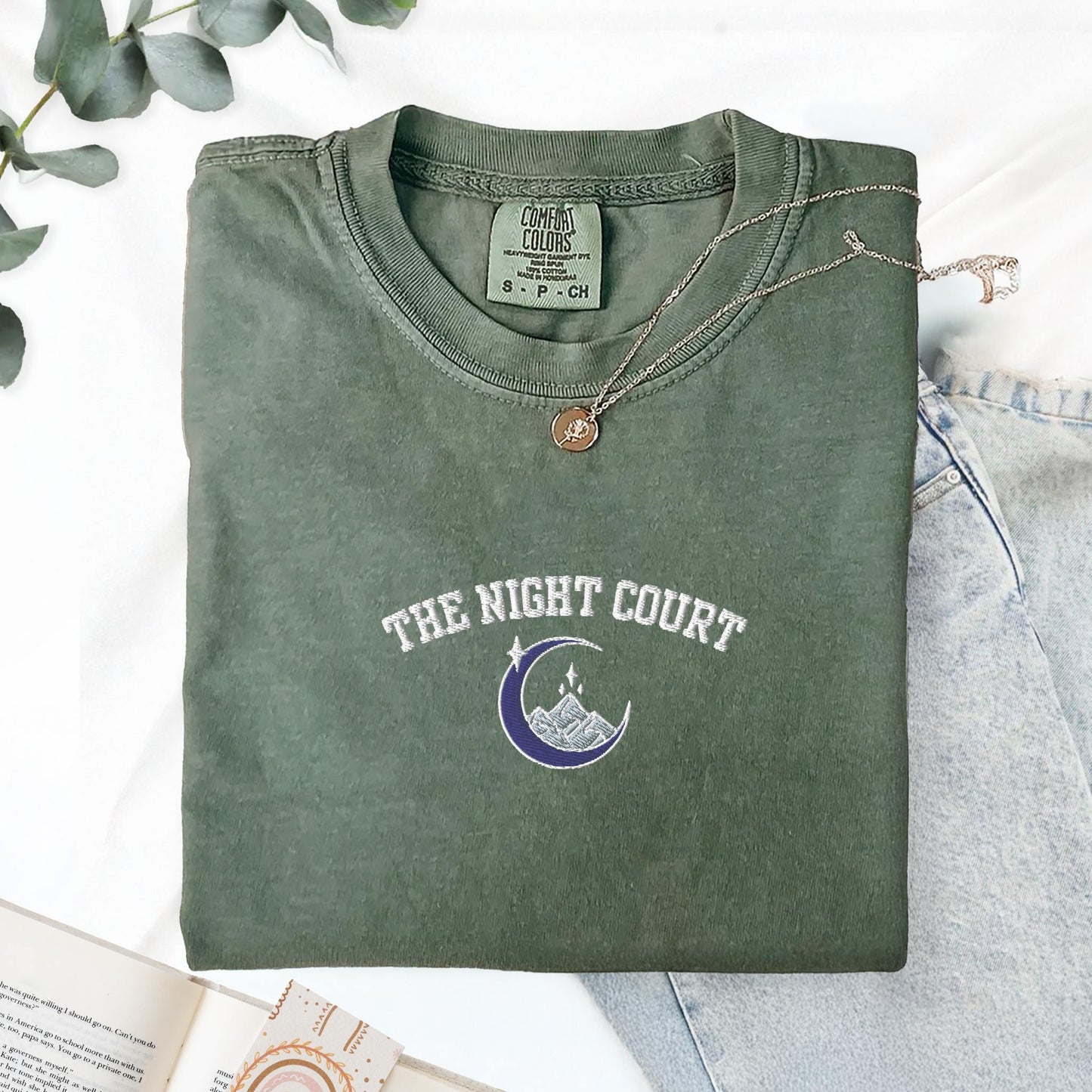The Night Court Embroidered TShirt