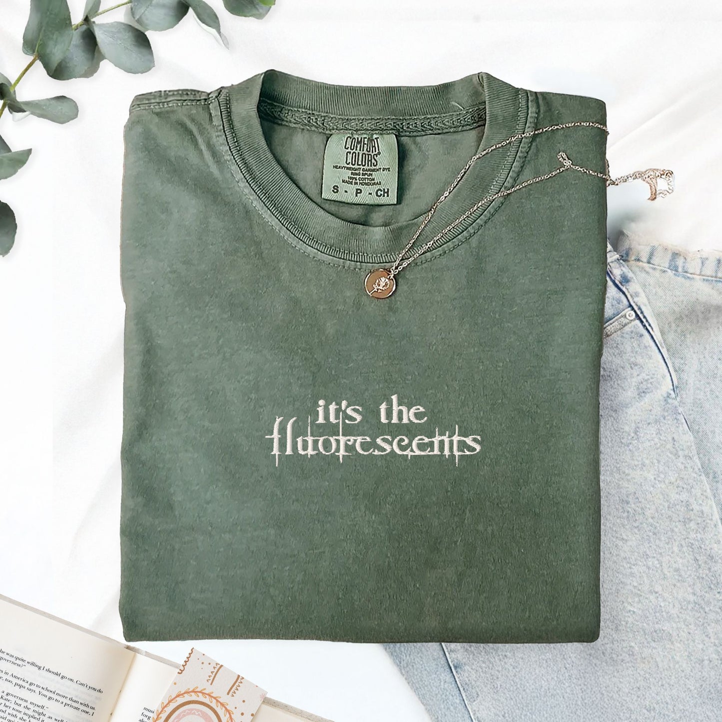 It’s the Fluorescents Embroidered T-Shirt