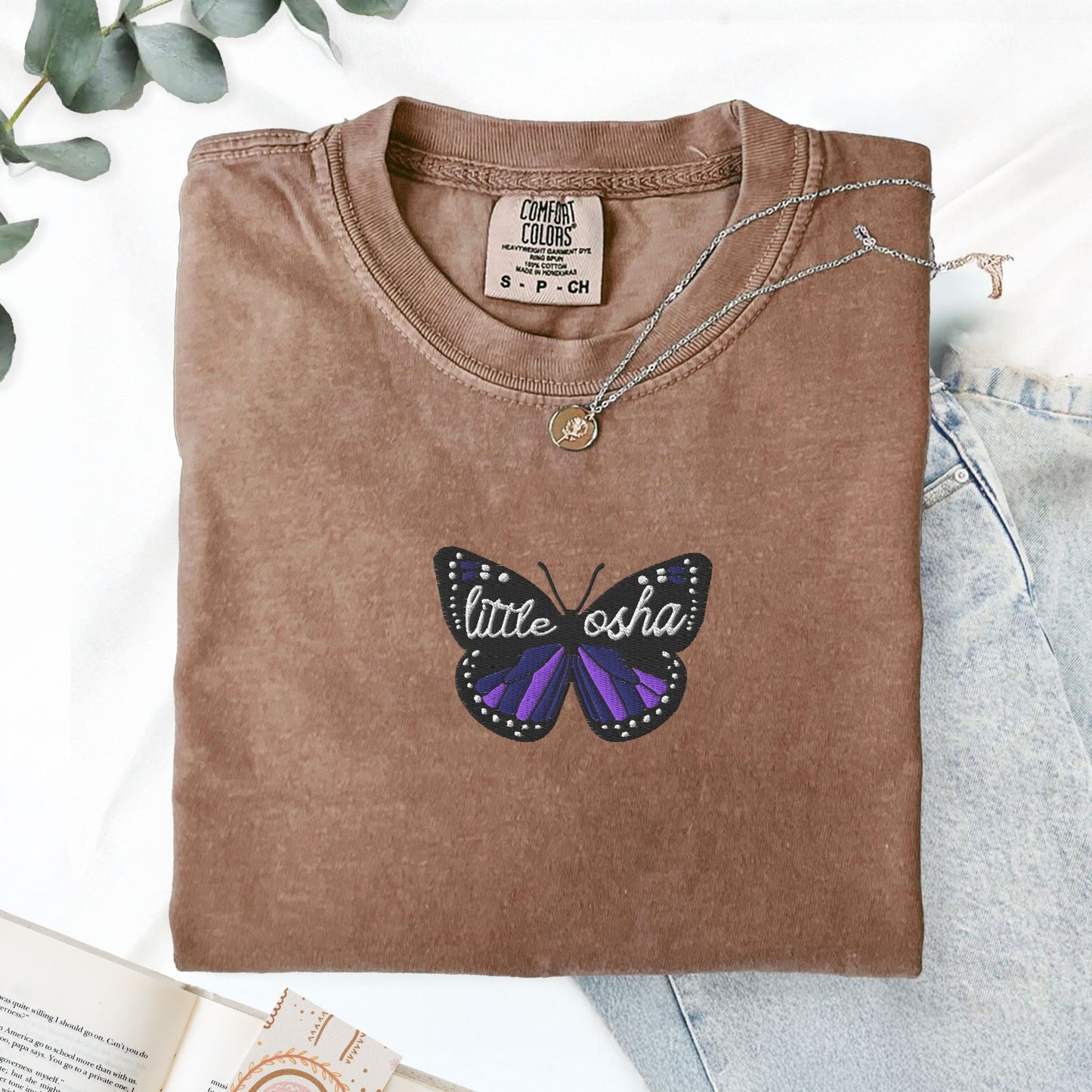 Quicksilver Little Osha Butterfly Embroidered T-Shirt