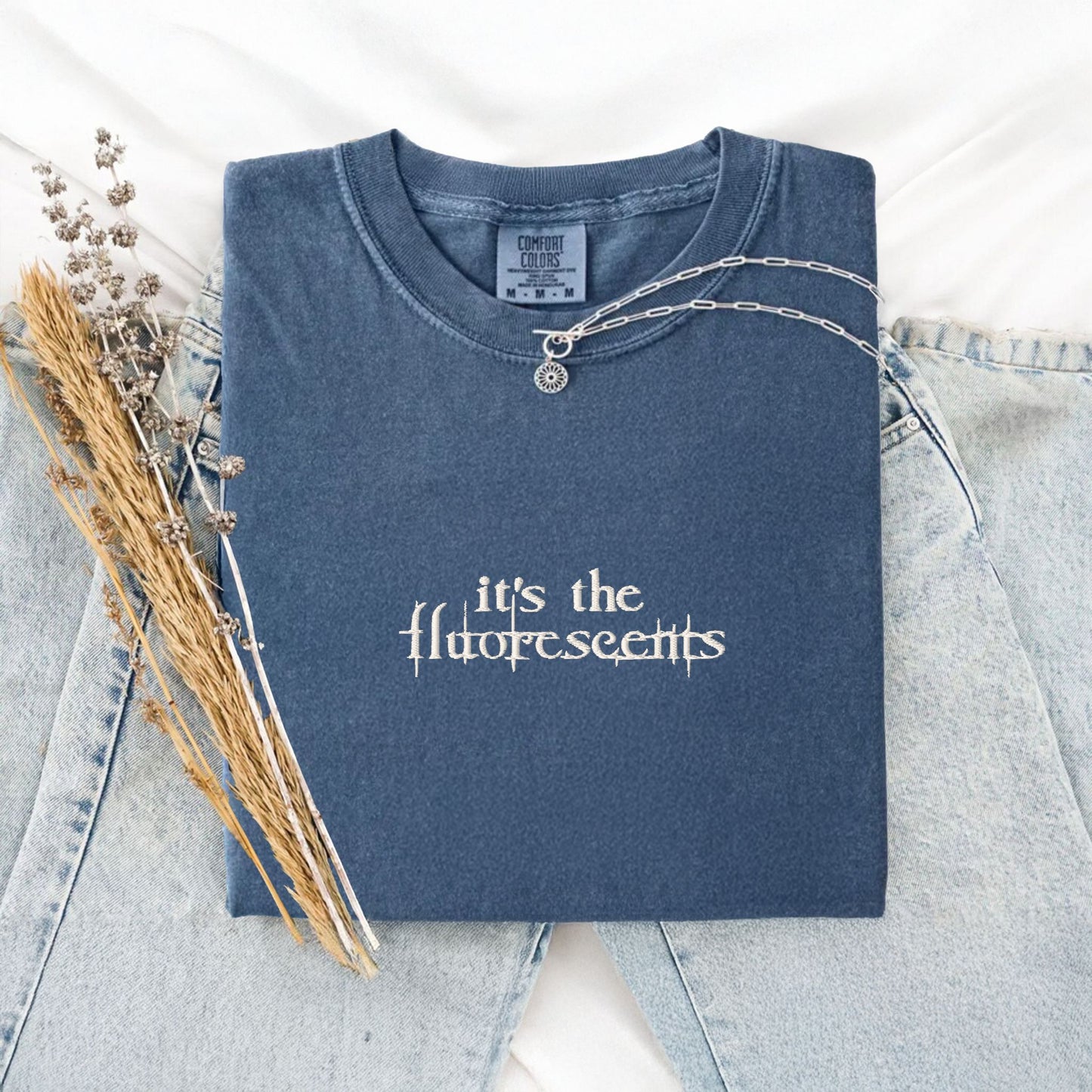 It’s the Fluorescents Embroidered T-Shirt