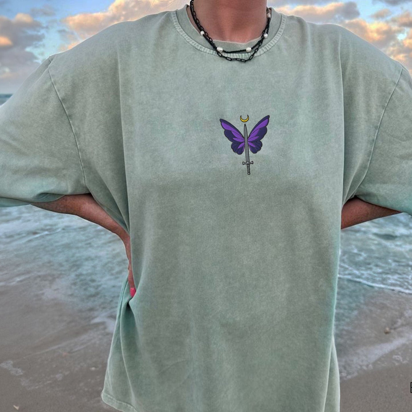 My Store Quicksilver Embroidered Little Osha Butterfly Sword Quicksilver Embroidered Little Osha Butterfly Sword