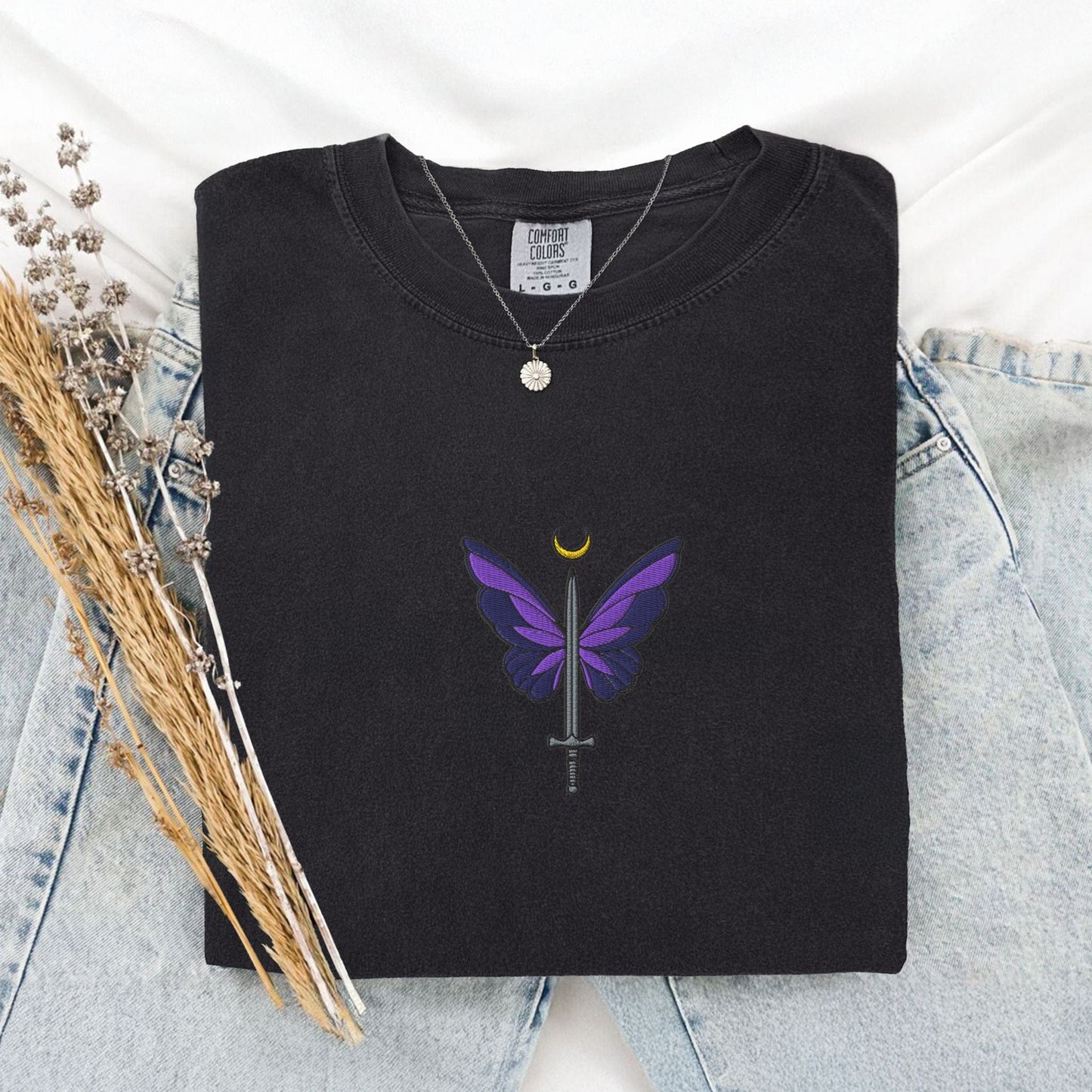 My Store Quicksilver Embroidered Little Osha Butterfly Sword Quicksilver Embroidered Little Osha Butterfly Sword
