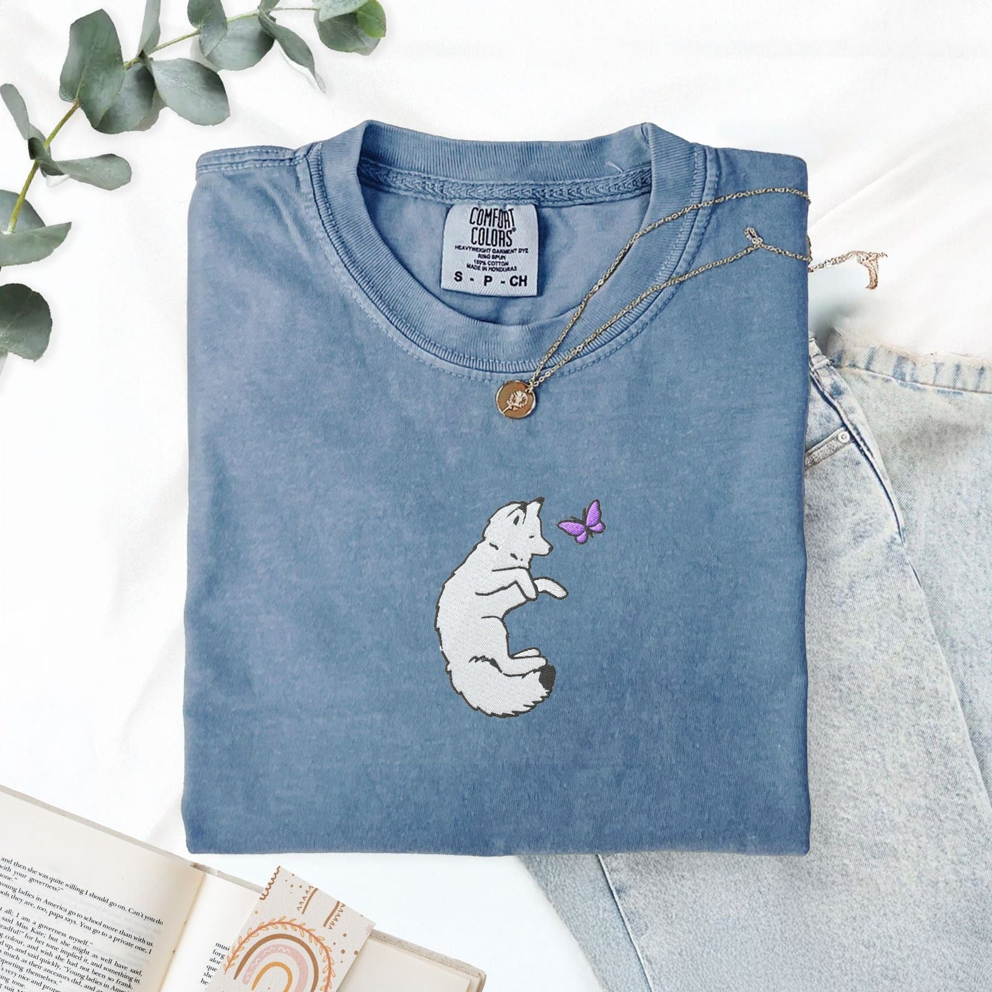 My Store Snow Fox Onyx Butterfly Quicksilver T-Shirt Snow Fox Onyx Butterfly Quicksilver T-Shirt