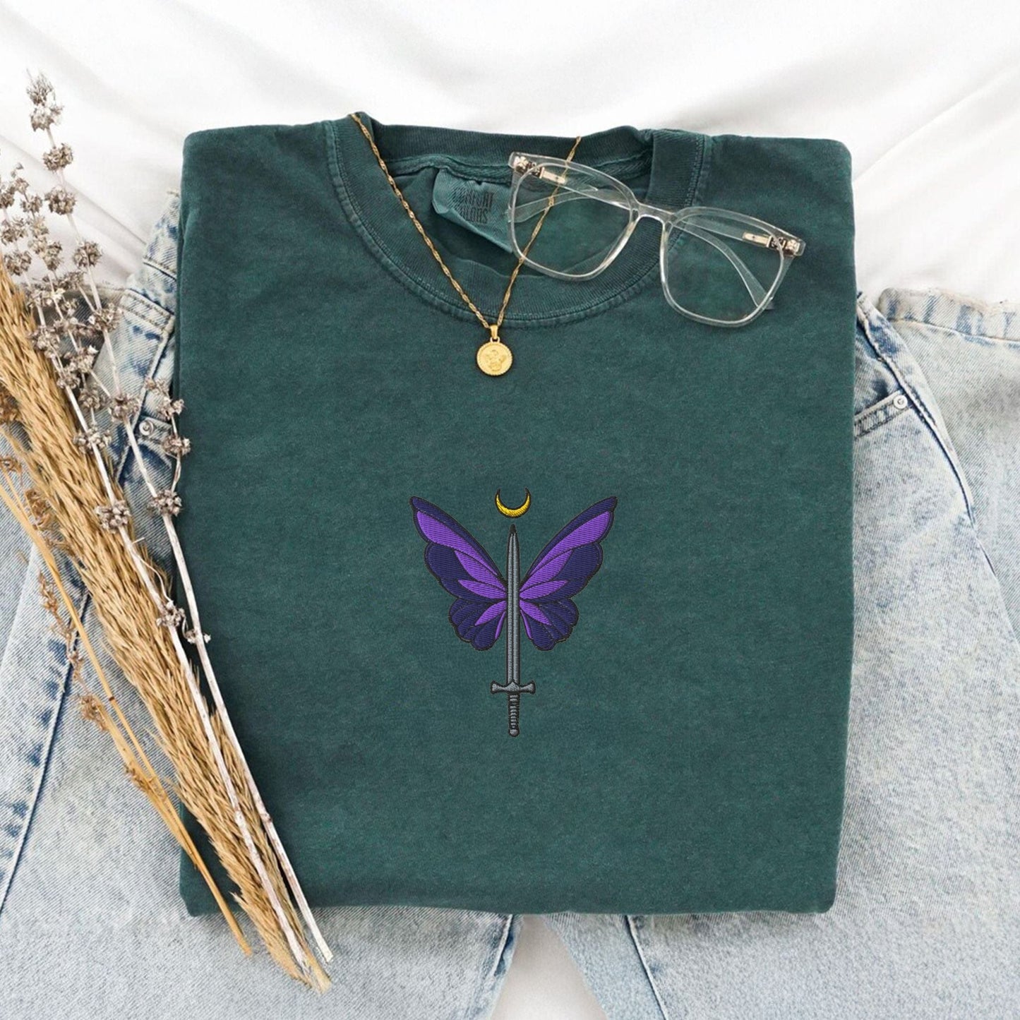 My Store Quicksilver Embroidered Little Osha Butterfly Sword Quicksilver Embroidered Little Osha Butterfly Sword