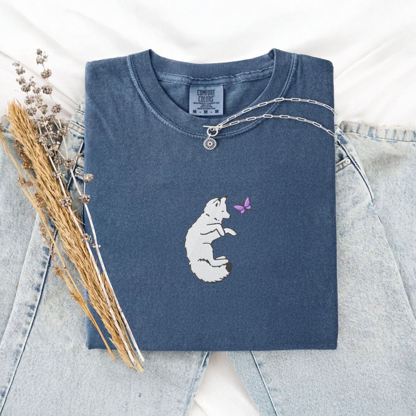 My Store Snow Fox Onyx Butterfly Quicksilver T-Shirt Snow Fox Onyx Butterfly Quicksilver T-Shirt