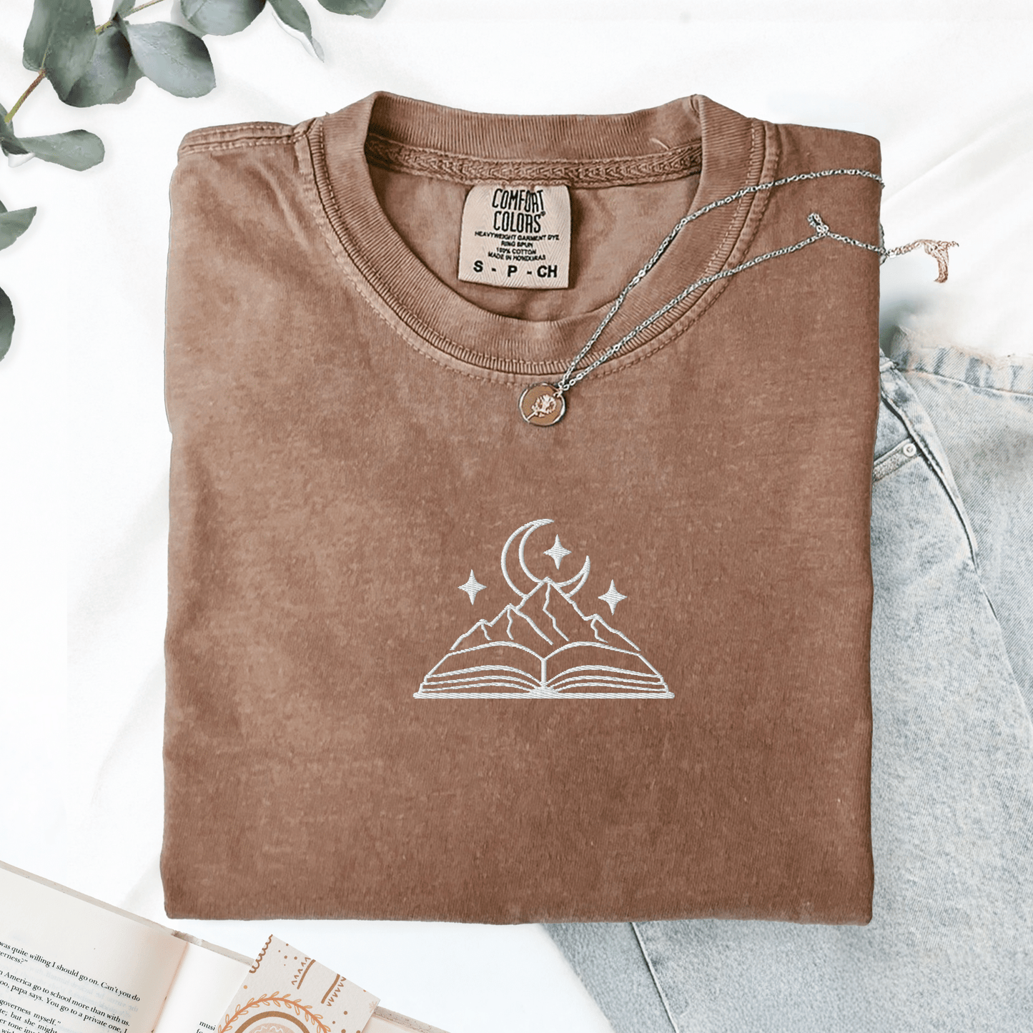 My Store Velaris Mountains and Stars Fantasy Book Tee Velaris Mountains and Stars Fantasy Book Tee