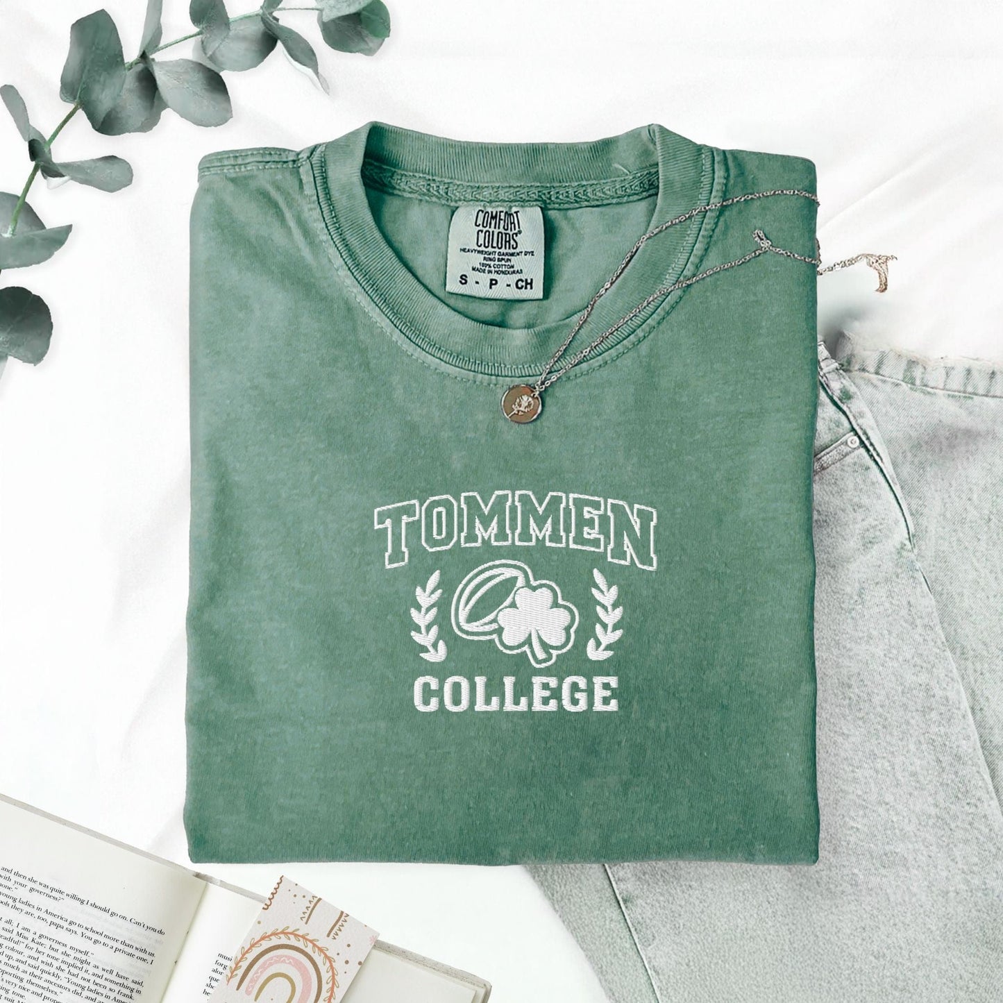 My Store Boys of Tommen Embroidered College T-Shirt Boys of Tommen Embroidered College T-Shirt
