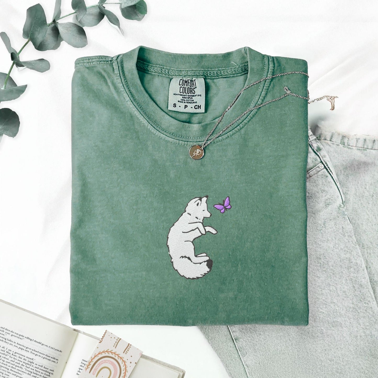 My Store Snow Fox Onyx Butterfly Quicksilver T-Shirt Snow Fox Onyx Butterfly Quicksilver T-Shirt