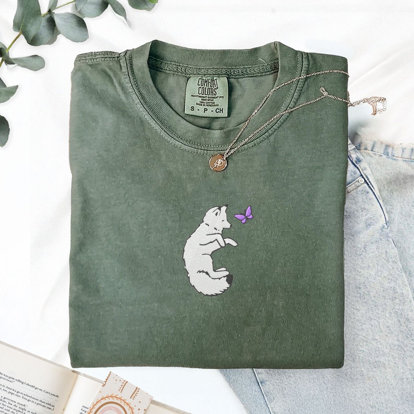 My Store Snow Fox Onyx Butterfly Quicksilver T-Shirt Snow Fox Onyx Butterfly Quicksilver T-Shirt