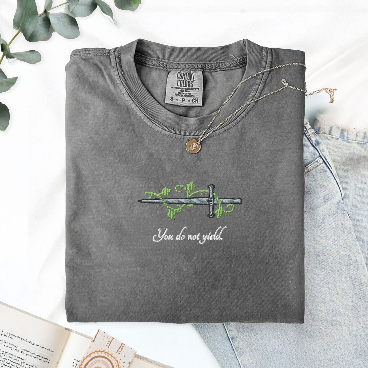 My Store You Do Not Yield Embroidered T-Shirt You Do Not Yield Embroidered T-Shirt
