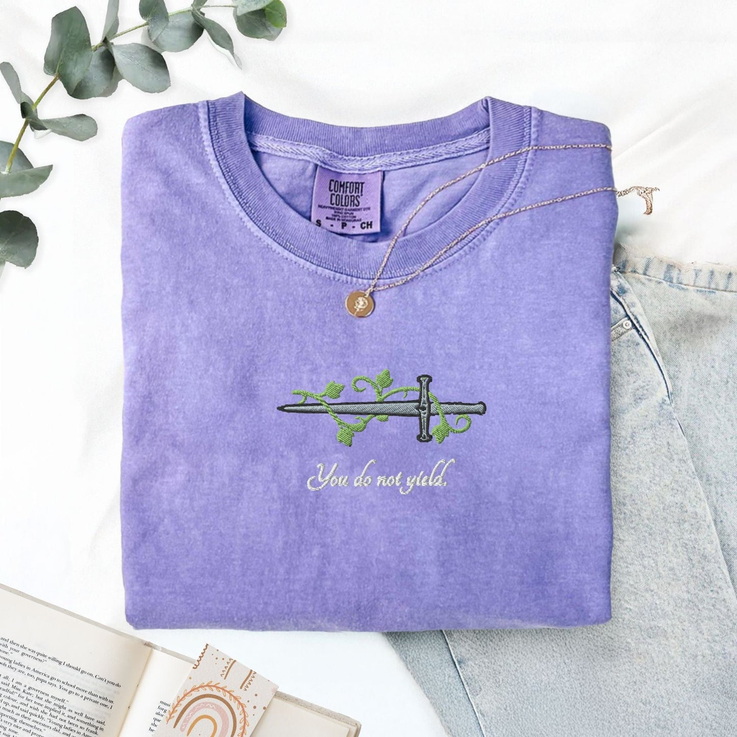 My Store You Do Not Yield Embroidered T-Shirt You Do Not Yield Embroidered T-Shirt