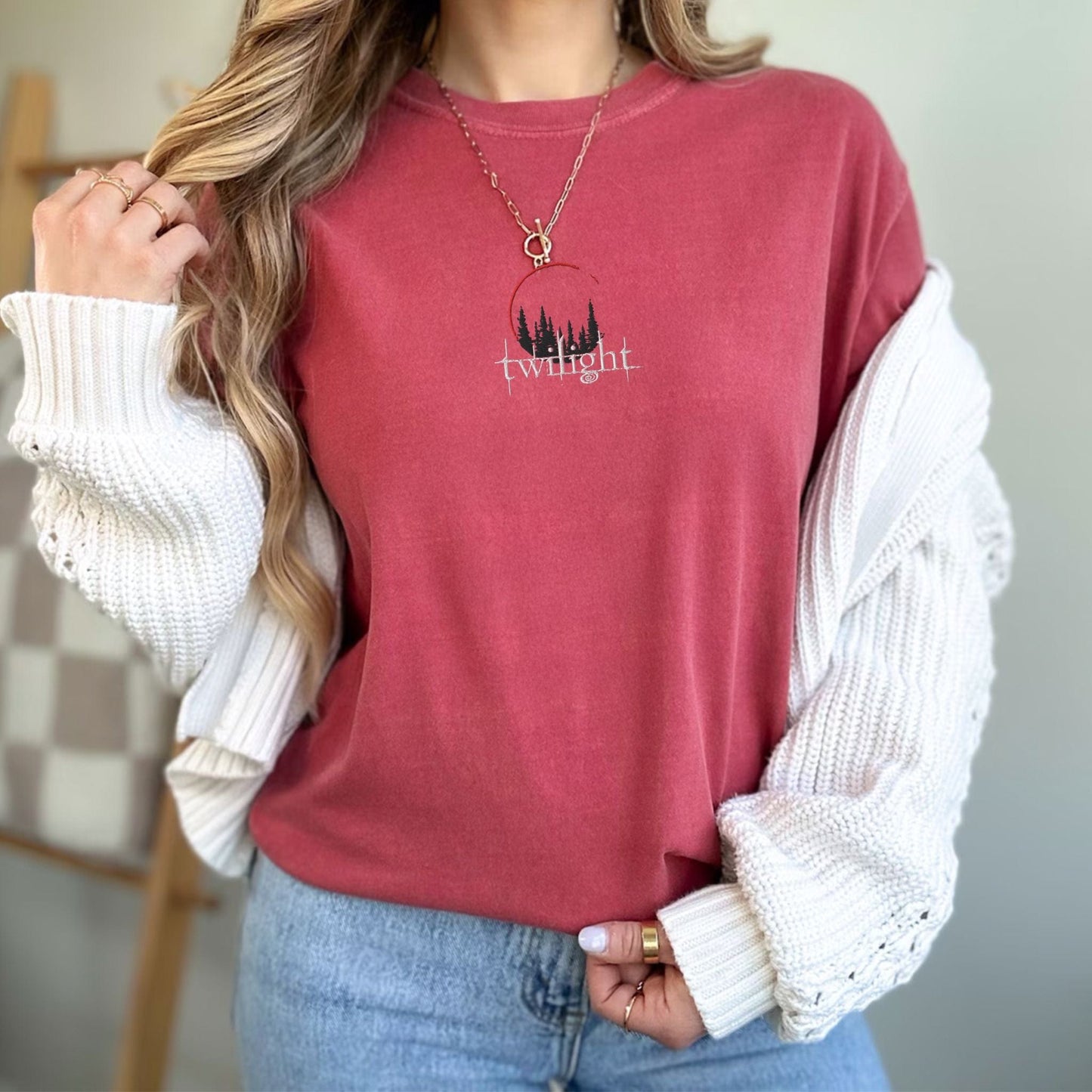 Pine Spice Books TTS Embroidered T-Shirt TTS Embroidered T-Shirt