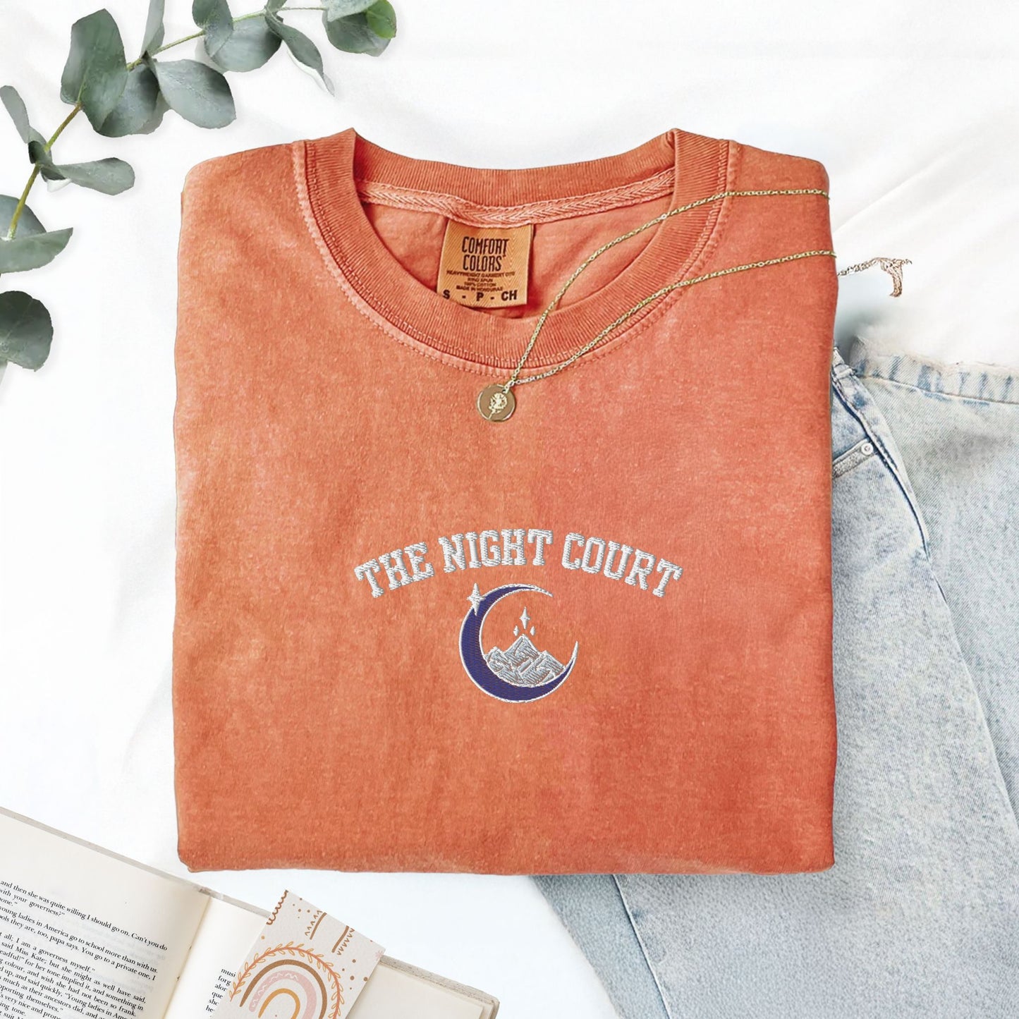 The Night Court Embroidered TShirt
