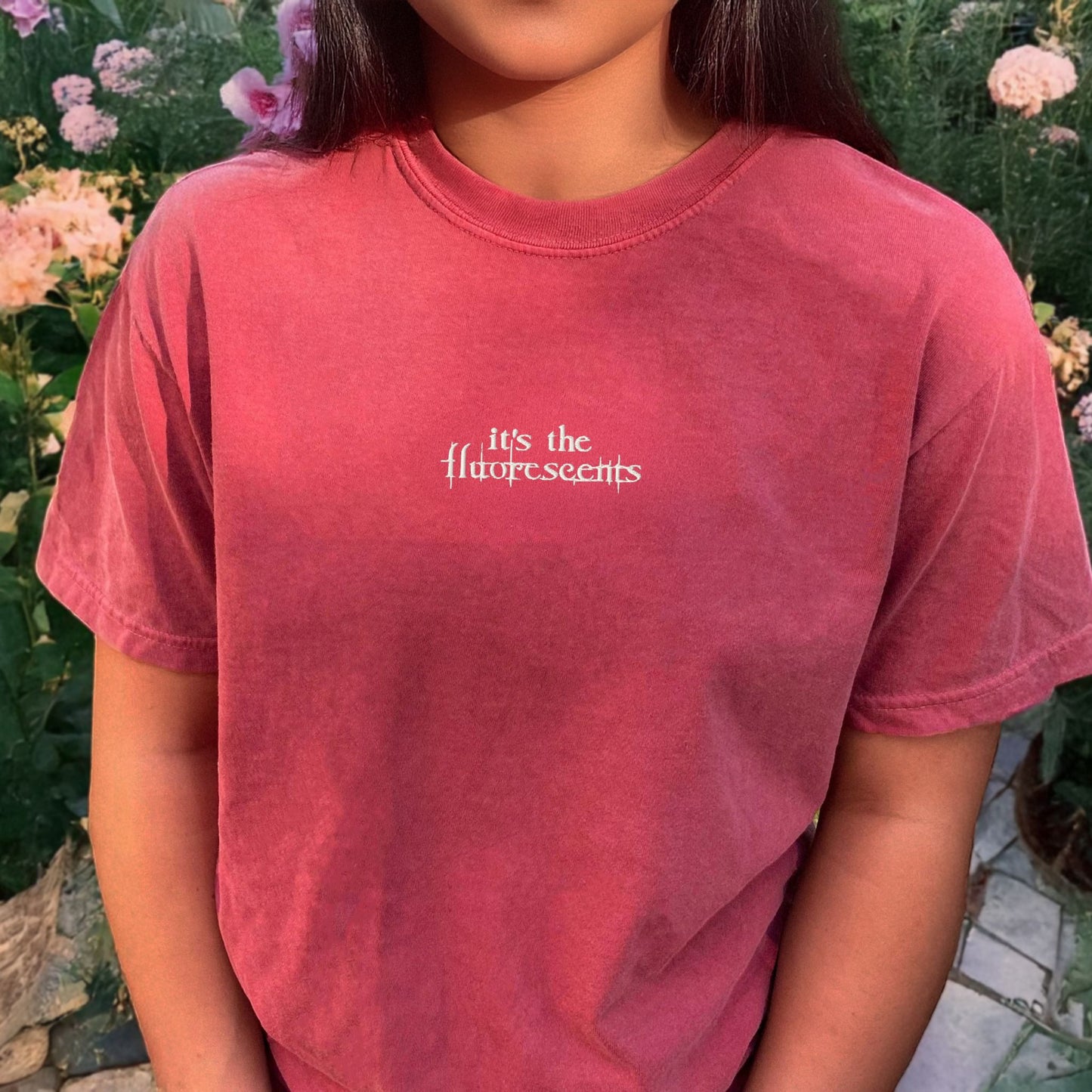 It’s the Fluorescents Embroidered T-Shirt