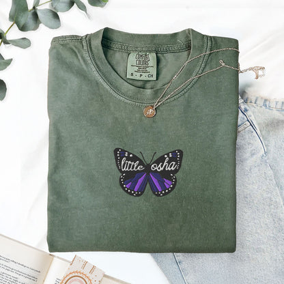 Quicksilver Little Osha Butterfly Embroidered T-Shirt