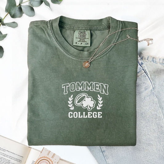 My Store Boys of Tommen Embroidered College T-Shirt Boys of Tommen Embroidered College T-Shirt