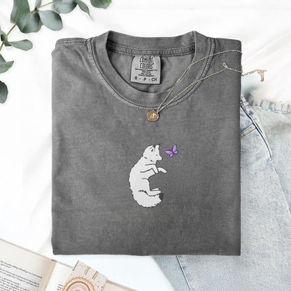 My Store Snow Fox Onyx Butterfly Quicksilver T-Shirt Snow Fox Onyx Butterfly Quicksilver T-Shirt