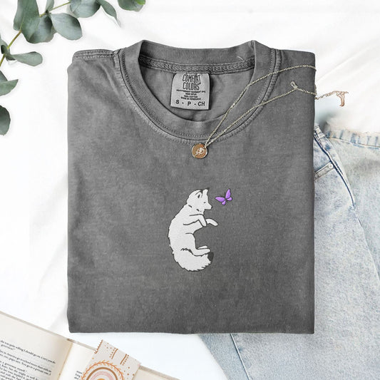 My Store Snow Fox Onyx Butterfly Quicksilver T-Shirt Snow Fox Onyx Butterfly Quicksilver T-Shirt