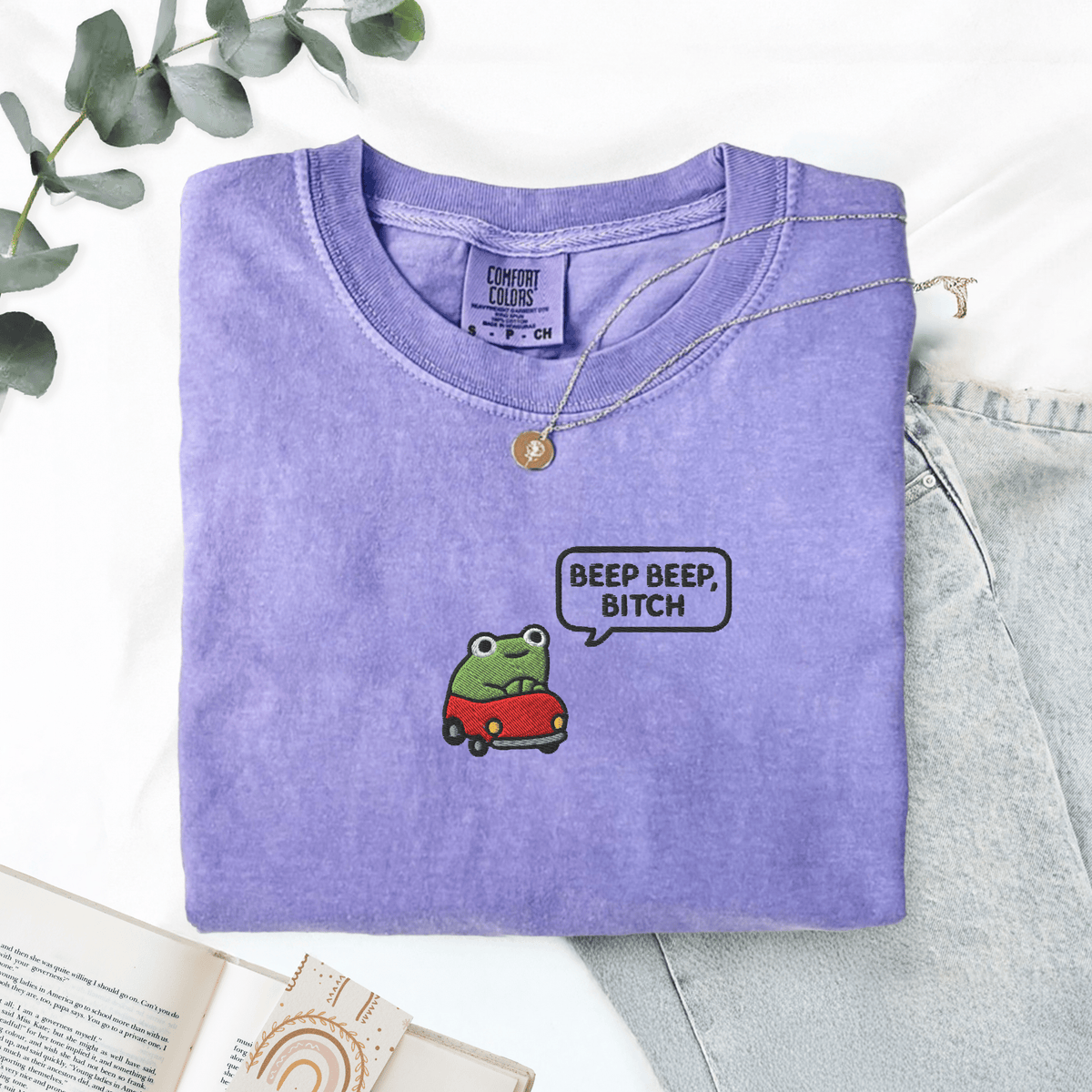 Pine Spice Books Beep Beep Frog Shirt Beep Beep Frog Shirt