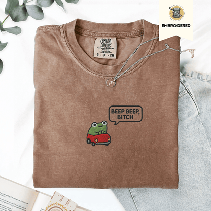 Pine Spice Books Beep Beep Frog Shirt Beep Beep Frog Shirt