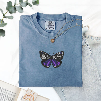 Pine Spice Books Quicksilver Little Osha Butterfly Embroidered T-Shirt Quicksilver Little Osha Butterfly Embroidered T-Shirt