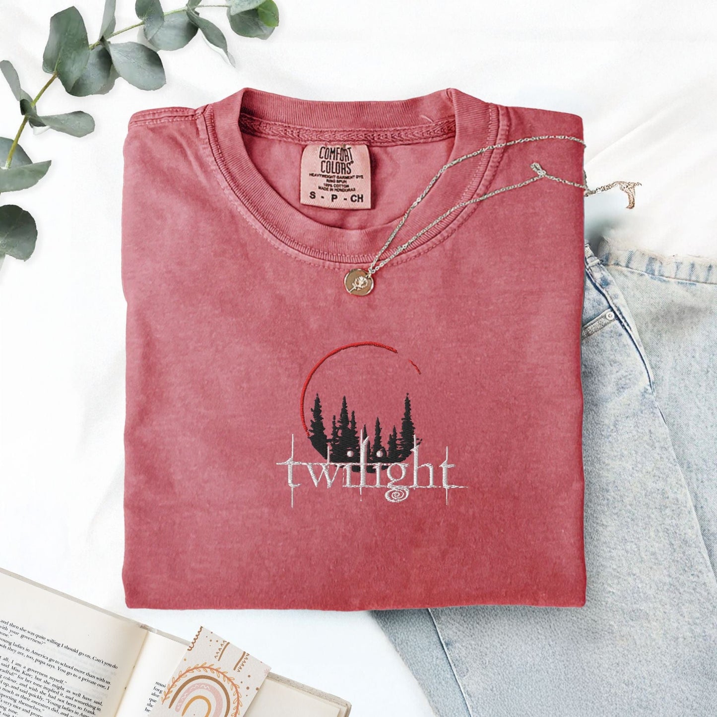 Pine Spice Books TTS Embroidered T-Shirt TTS Embroidered T-Shirt
