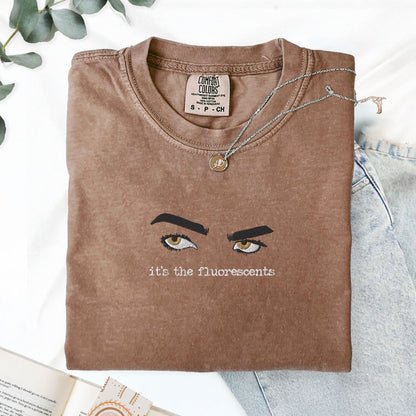 Pine Spice Books It’s the Fluorescents Twilight Embroidered T-Shirt – Edward Cullen Lore Shirt – Funny Bookish Vampire Tee – Comfort Colors Twilight Merch It’s the Fluorescents Twilight Embroidered T-Shirt – Edward Cullen Lore Shirt – Funny Bookish Vampire Tee – Comfort Colors Twilight Merch