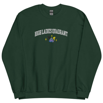 Pine Spice Books High Ladies Quadrant Custom Sweatshirt High Ladies Quadrant Custom Sweatshirt