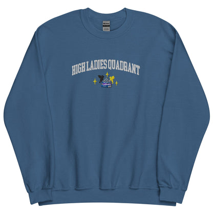 Pine Spice Books High Ladies Quadrant Custom Sweatshirt High Ladies Quadrant Custom Sweatshirt
