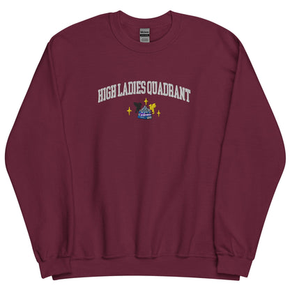 Pine Spice Books High Ladies Quadrant Custom Sweatshirt High Ladies Quadrant Custom Sweatshirt