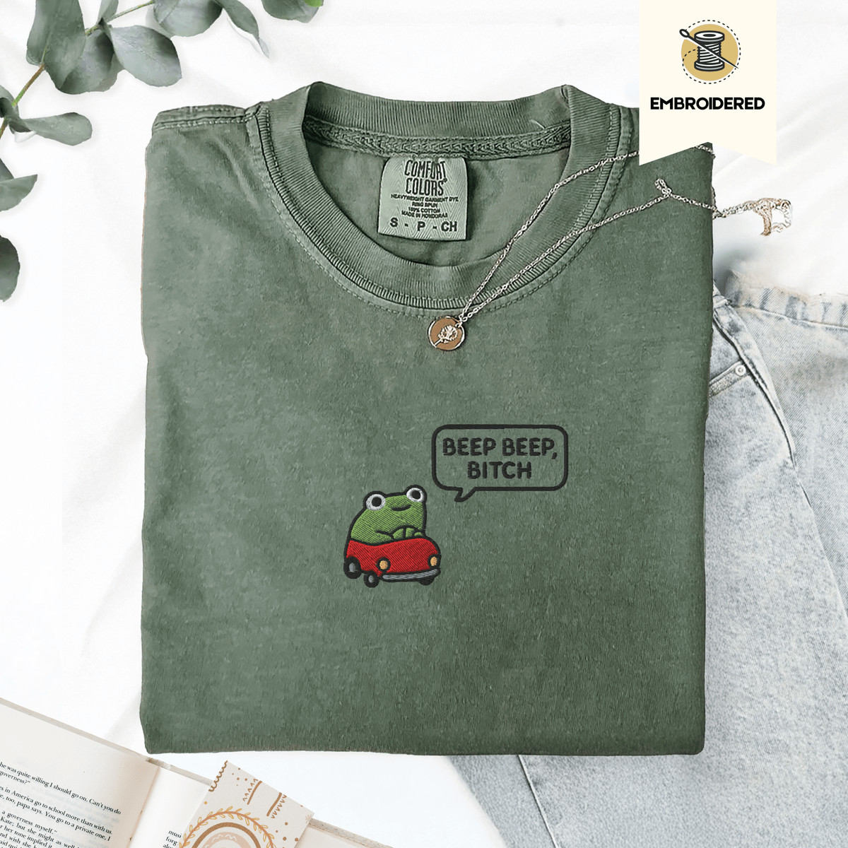 Pine Spice Books Beep Beep Frog Shirt Beep Beep Frog Shirt