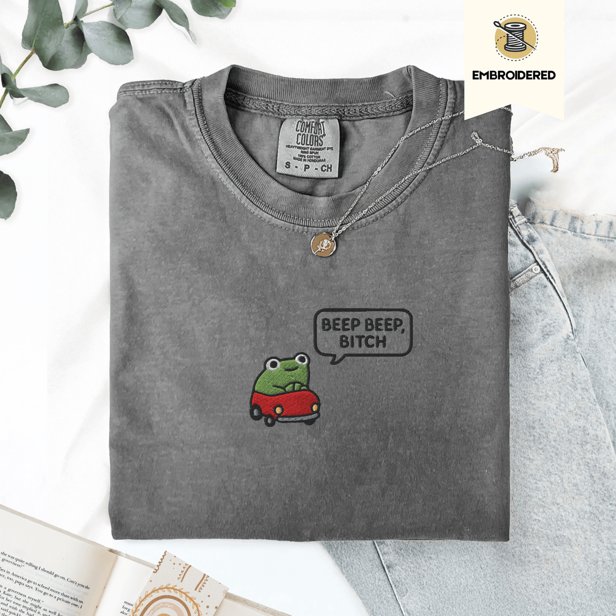 Pine Spice Books Beep Beep Frog Shirt Beep Beep Frog Shirt
