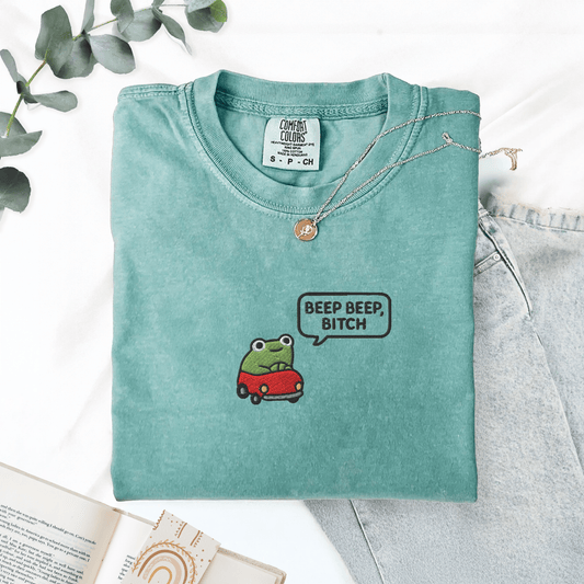 Pine Spice Books Beep Beep Frog Shirt Beep Beep Frog Shirt
